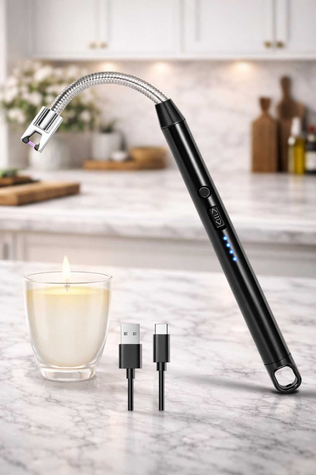 Premium USB Rechargeable Electric Arc Lighter β Flexible