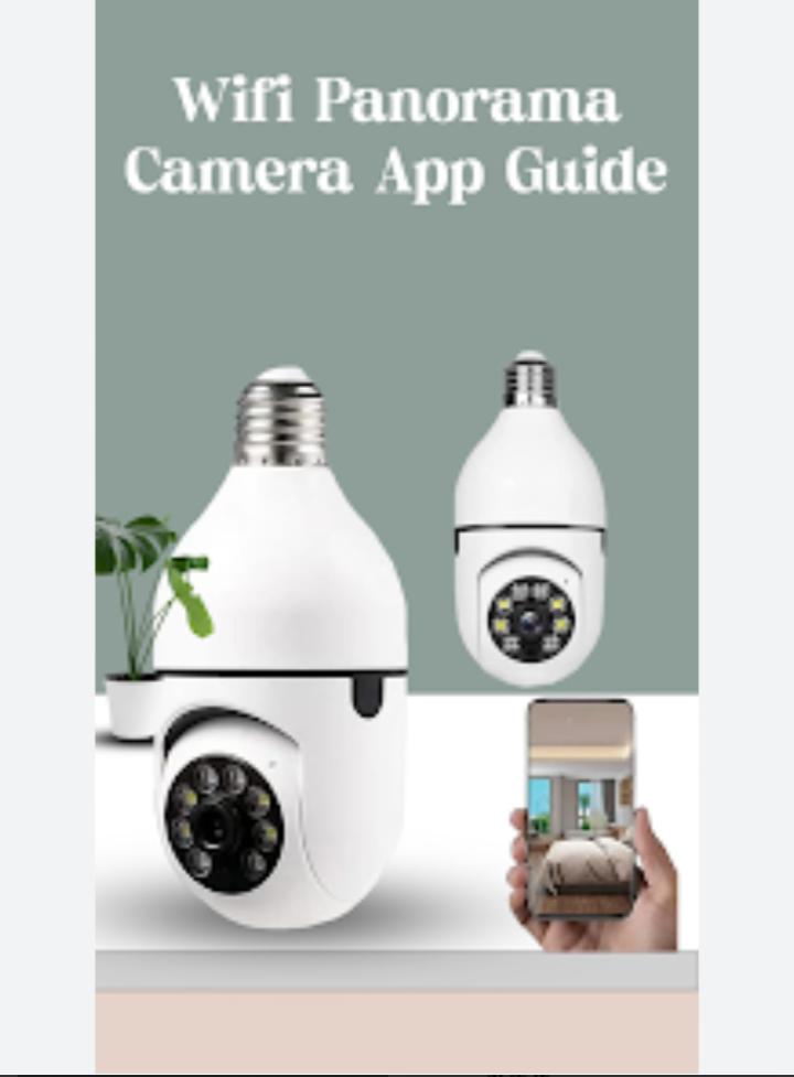 WiFi Panorama Camera (Bulb Type) – Smart Home Security
