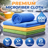 Ultra Soft Microfiber Cloth for Kitchen & Car Cleaning – High Absorbent